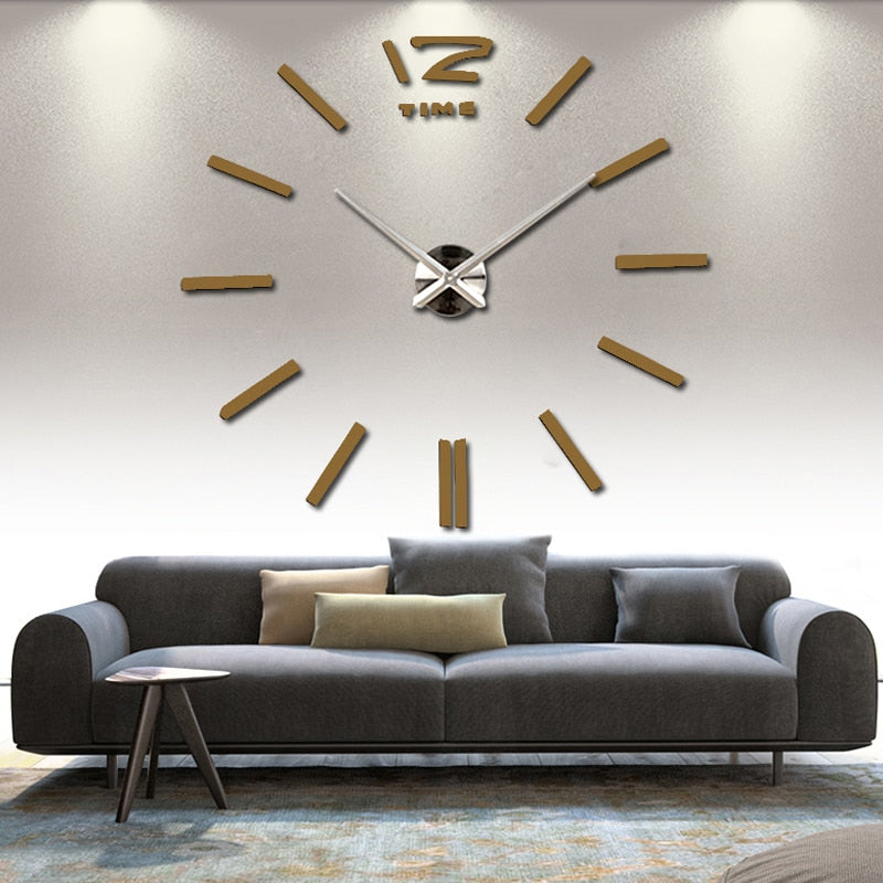 Aanpasbare Wandklok met Houndstooth - Uniek Design