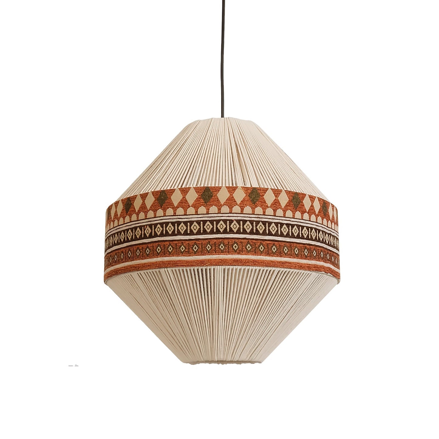 Geweven Hanglamp Verstelbare Hoogte - Juan Bohemian Lamp