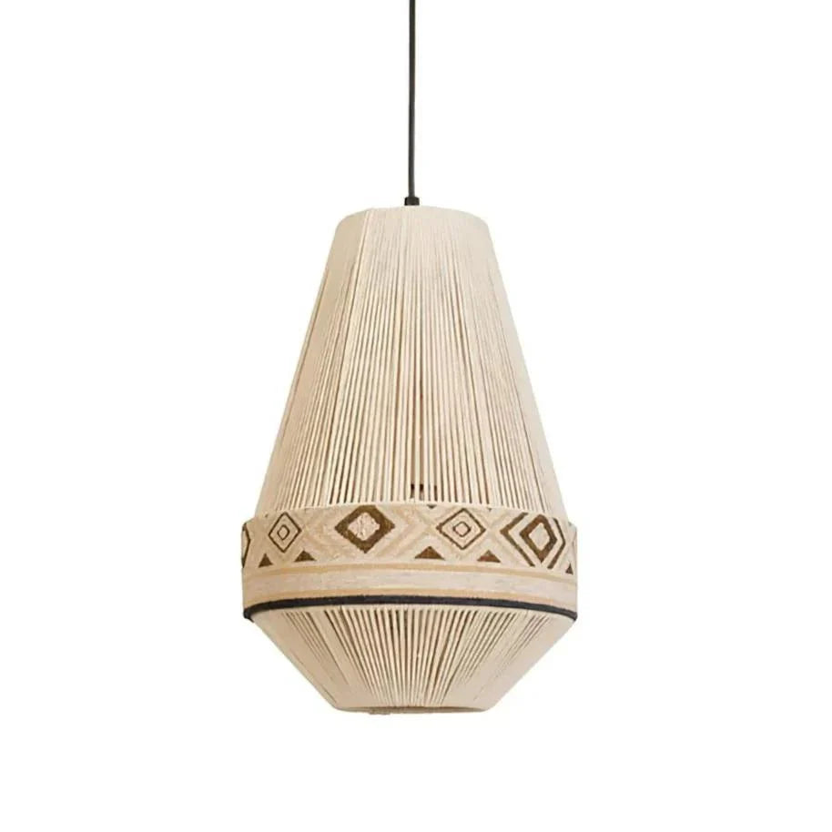 Geweven Hanglamp Verstelbare Hoogte - Juan Bohemian Lamp
