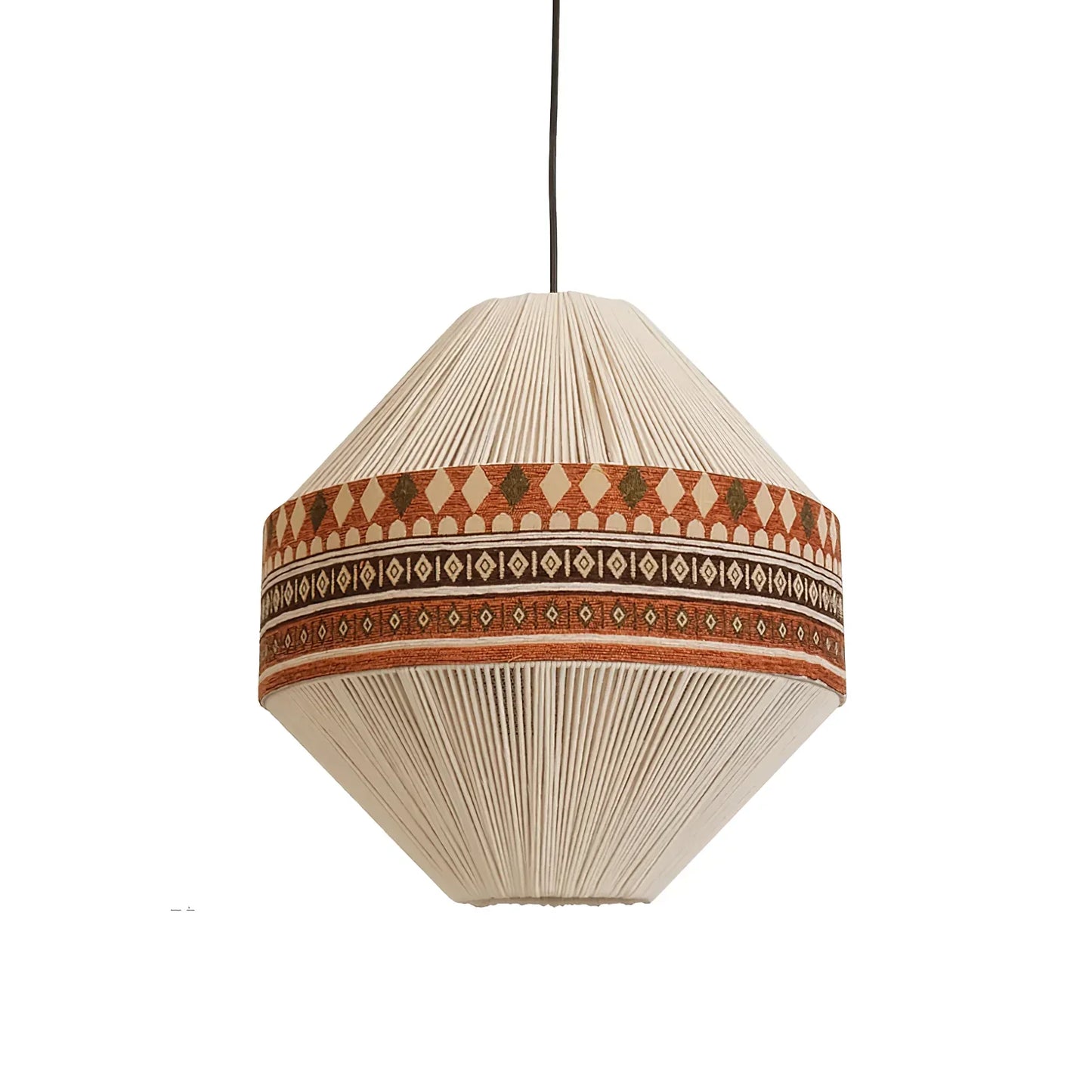 Geweven Hanglamp Verstelbare Hoogte - Juan Bohemian Lamp