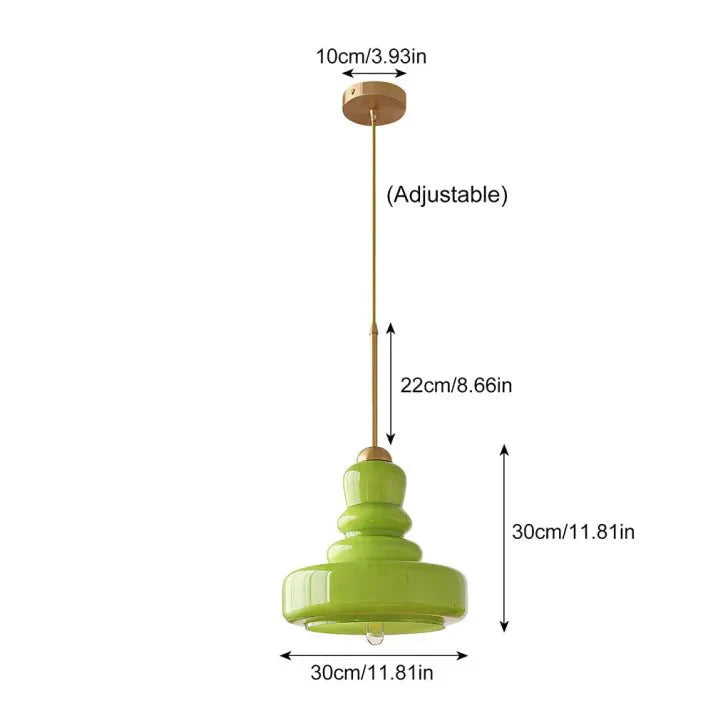 Glazen Hanglamp Kalebas Vorm - Tijdloze Elegantie Jolanda