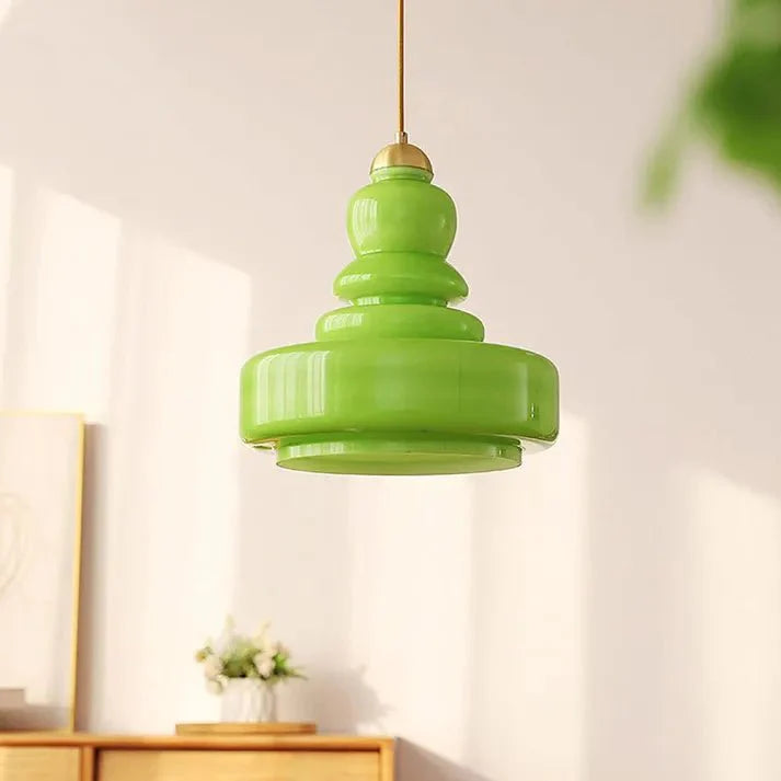 Glazen Hanglamp Kalebas Vorm - Tijdloze Elegantie Jolanda