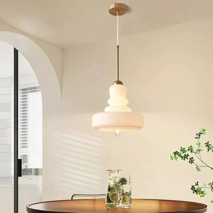 Glazen Hanglamp Kalebas Vorm - Tijdloze Elegantie Jolanda