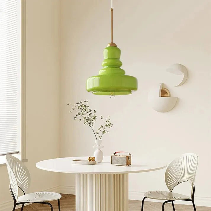 Glazen Hanglamp Kalebas Vorm - Tijdloze Elegantie Jolanda