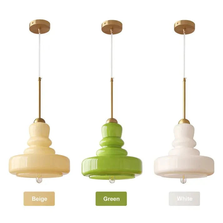 Glazen Hanglamp Kalebas Vorm - Tijdloze Elegantie Jolanda