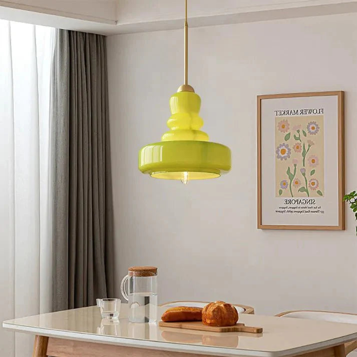 Glazen Hanglamp Kalebas Vorm - Tijdloze Elegantie Jolanda