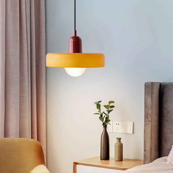 Glazen Hanglamp Verstelbare Lengte - Nicolas Artistieke Lamp