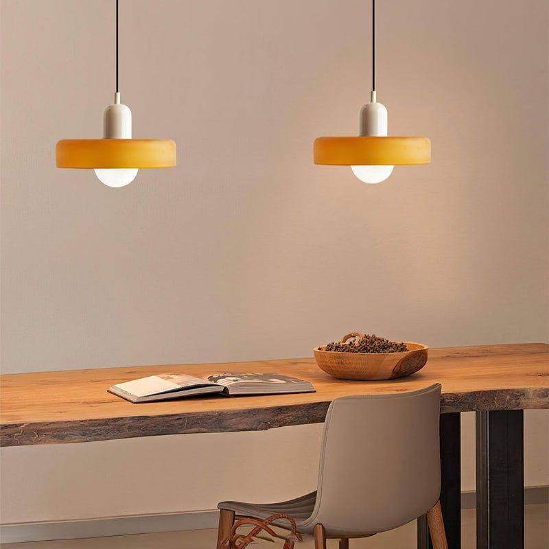 Glazen Hanglamp Verstelbare Lengte - Nicolas Artistieke Lamp