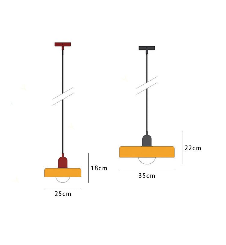 Glazen Hanglamp Verstelbare Lengte - Nicolas Artistieke Lamp