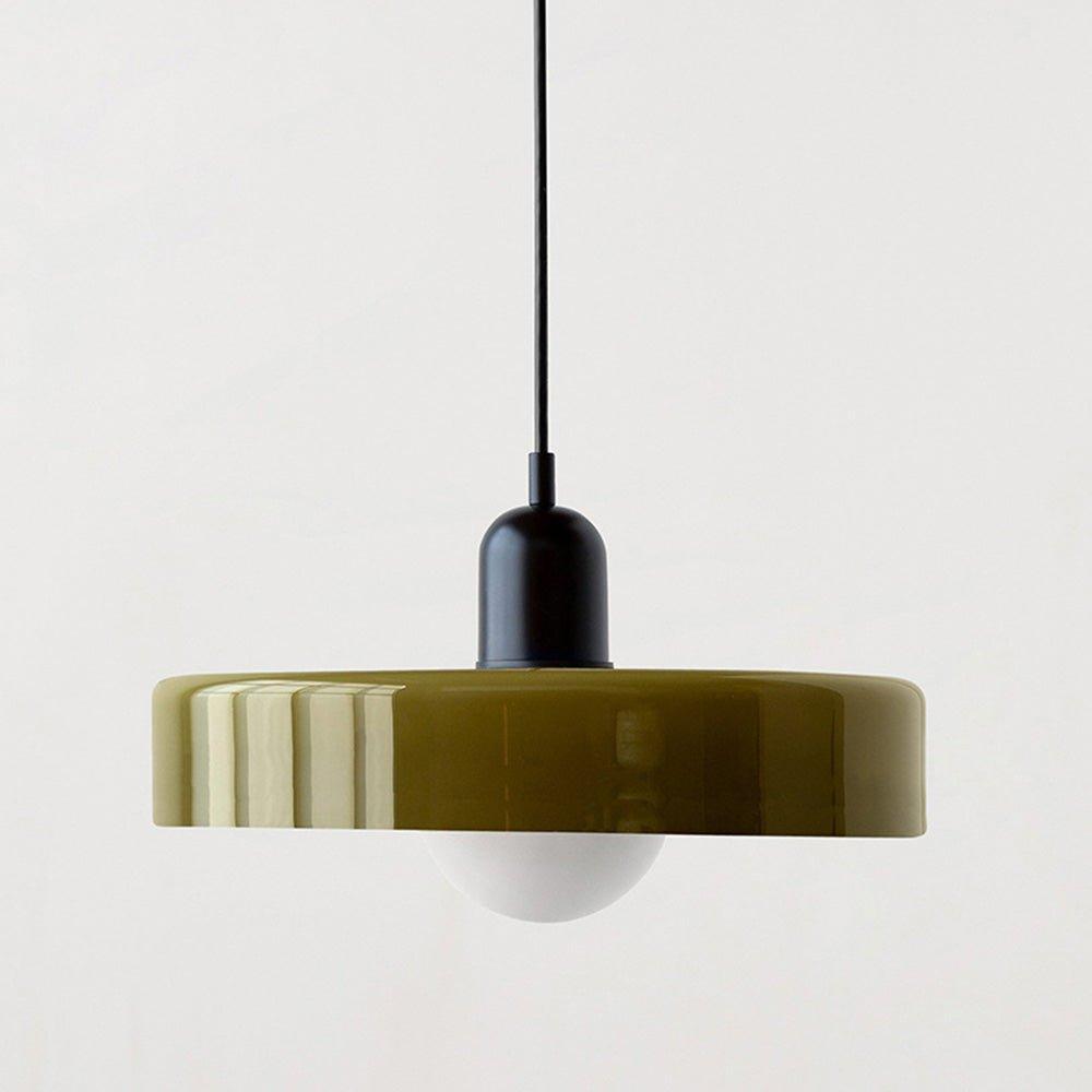 Glazen Hanglamp Verstelbare Lengte - Nicolas Artistieke Lamp