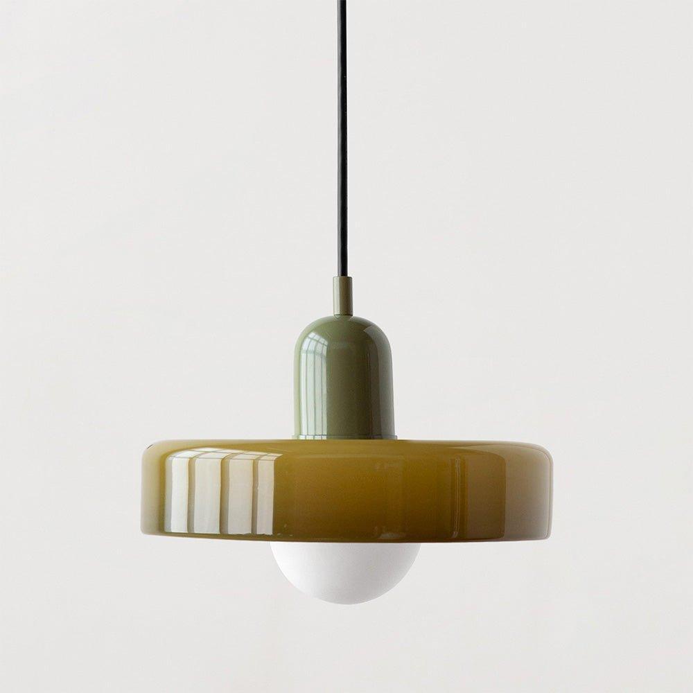 Glazen Hanglamp Verstelbare Lengte - Nicolas Artistieke Lamp