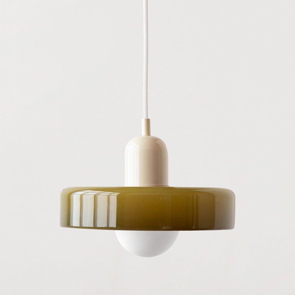 Glazen Hanglamp Verstelbare Lengte - Nicolas Artistieke Lamp