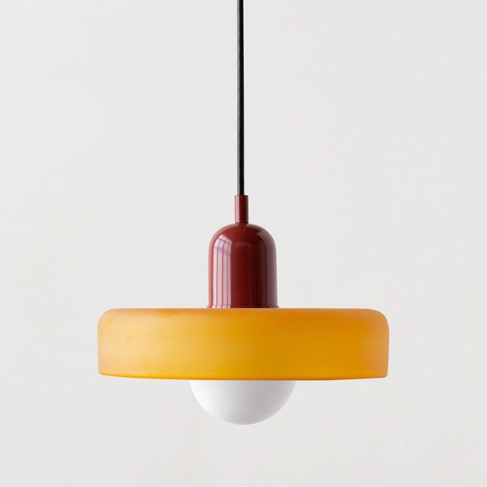 Glazen Hanglamp Verstelbare Lengte - Nicolas Artistieke Lamp