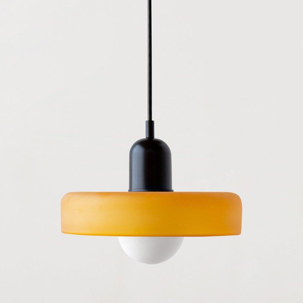 Glazen Hanglamp Verstelbare Lengte - Nicolas Artistieke Lamp