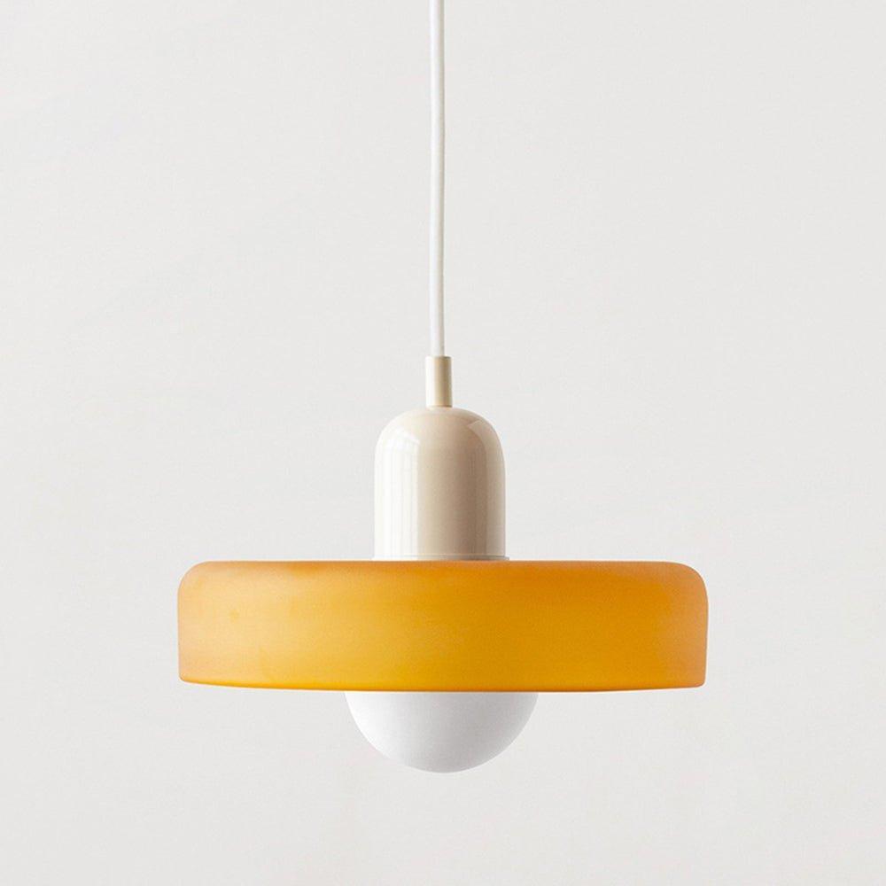 Glazen Hanglamp Verstelbare Lengte - Nicolas Artistieke Lamp