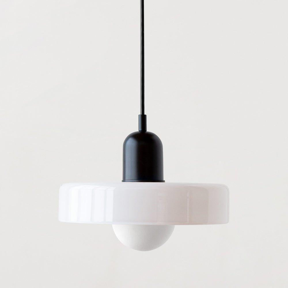 Glazen Hanglamp Verstelbare Lengte - Nicolas Artistieke Lamp