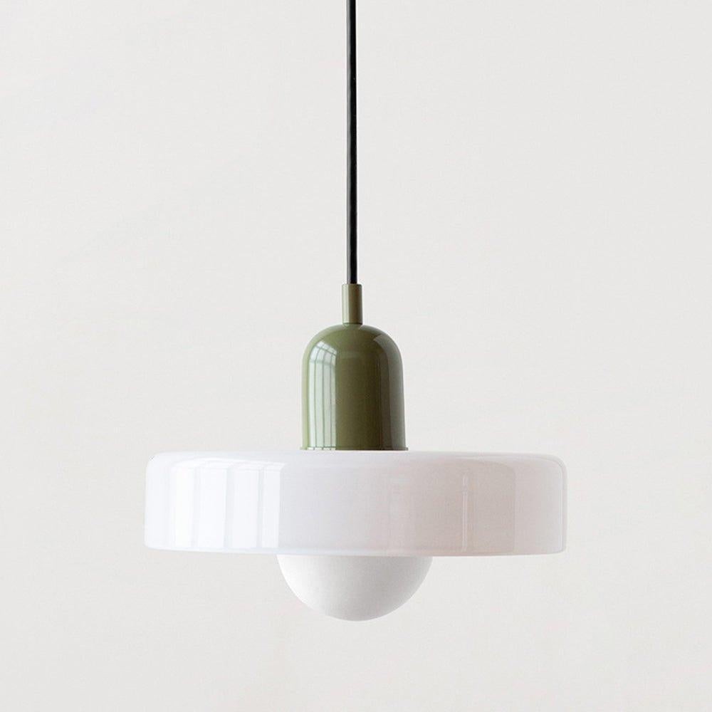 Glazen Hanglamp Verstelbare Lengte - Nicolas Artistieke Lamp