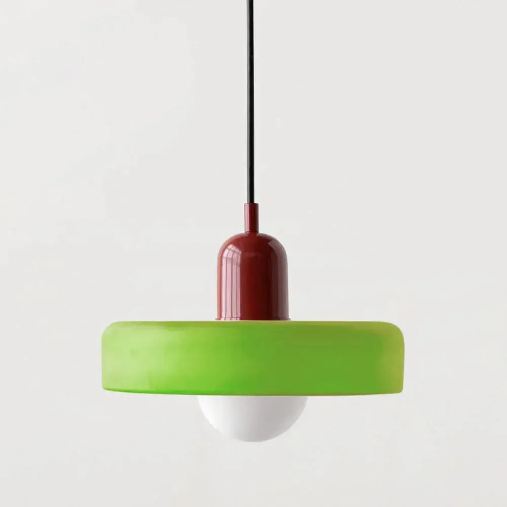 Glazen Hanglamp Verstelbare Lengte - Nicolas Artistieke Lamp
