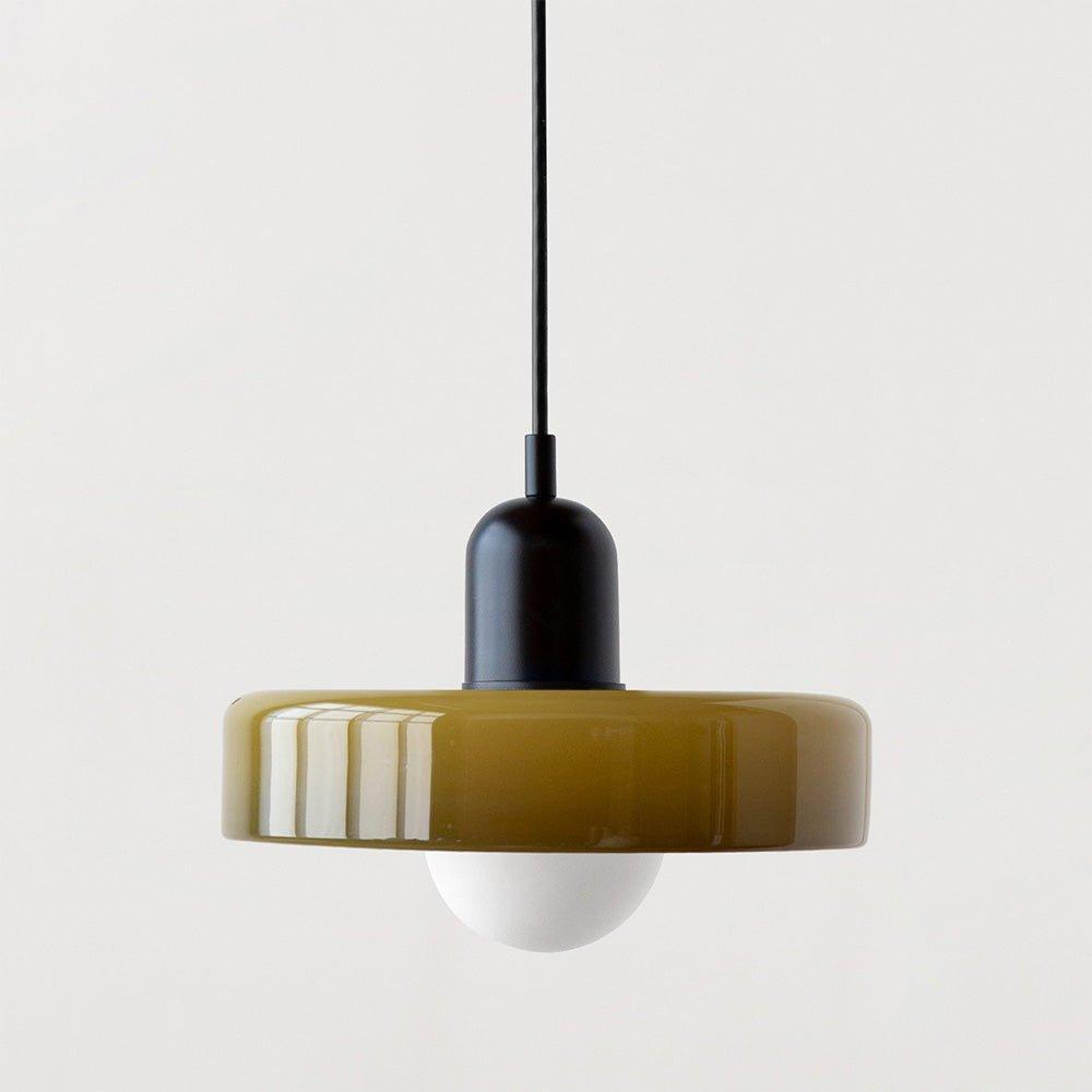 Glazen Hanglamp Verstelbare Lengte - Nicolas Artistieke Lamp