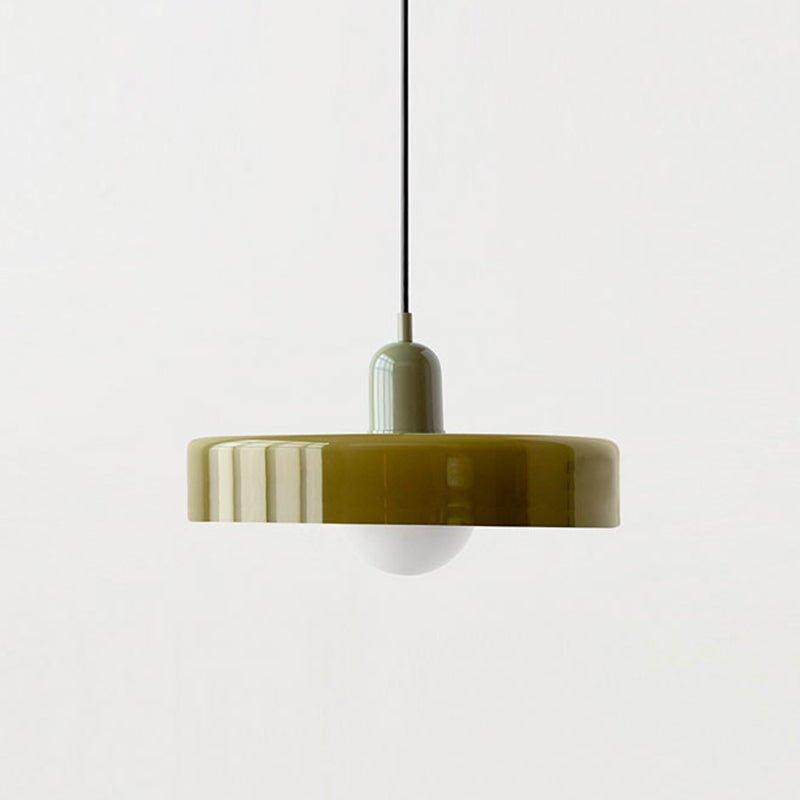 Glazen Hanglamp Verstelbare Lengte - Nicolas Artistieke Lamp