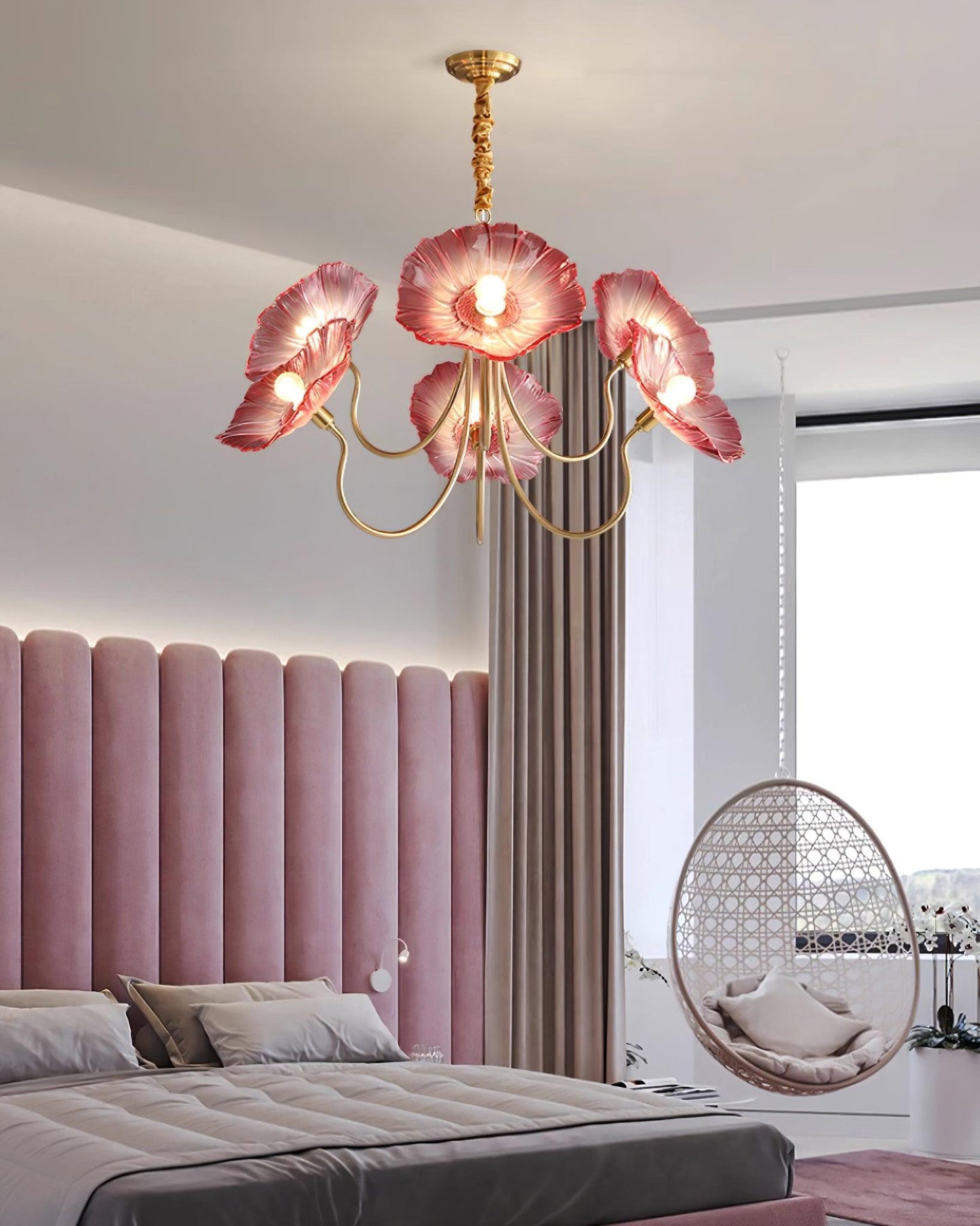 Glazen Kroonluchter Artistiek - Luxe Design Sylvie