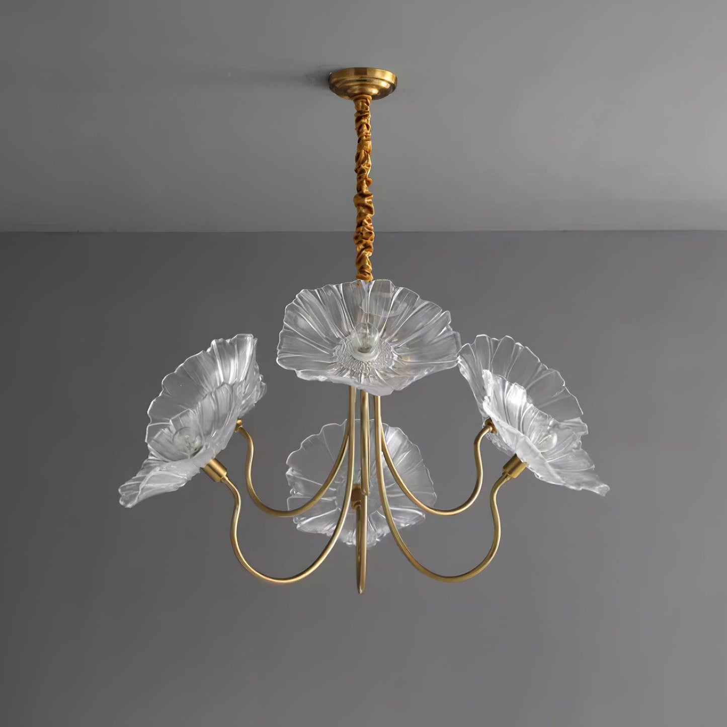 Glazen Kroonluchter Artistiek - Luxe Design Sylvie