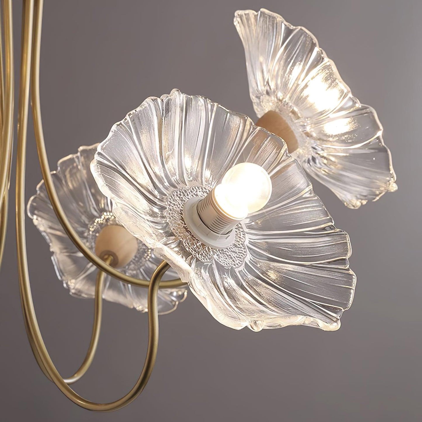 Glazen Kroonluchter Artistiek - Luxe Design Sylvie