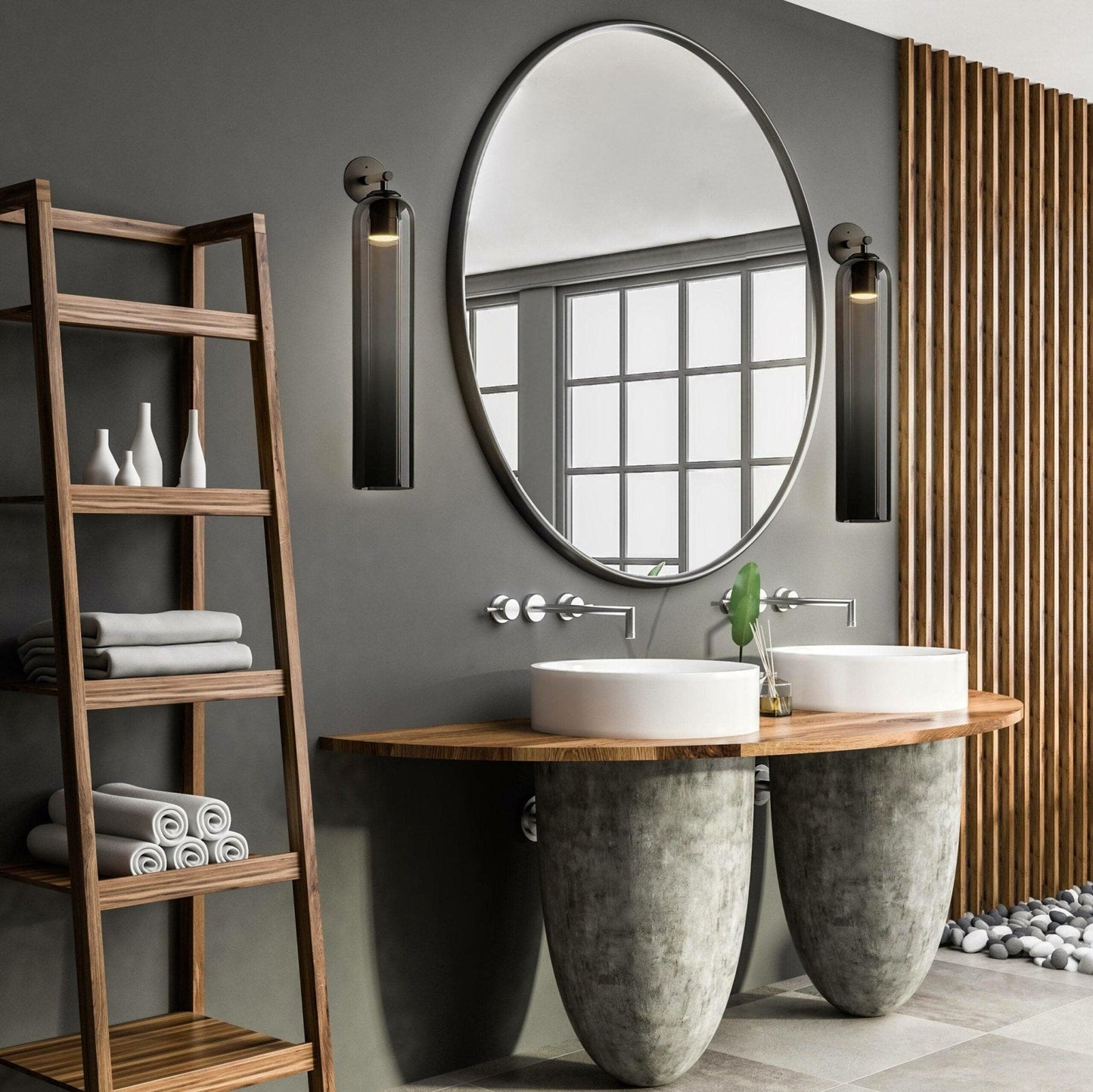 Glazen Wandlamp met Zacht Licht - Mónica