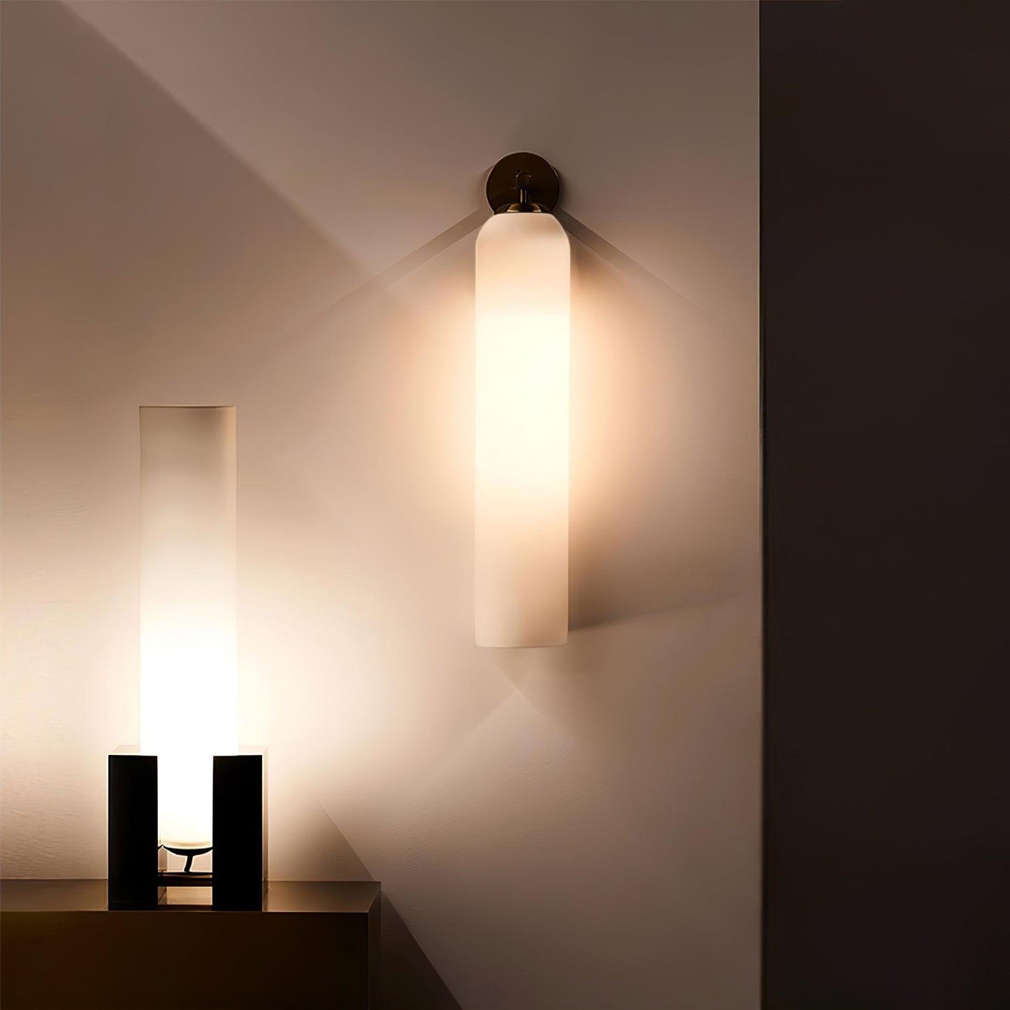 Glazen Wandlamp met Zacht Licht - Mónica