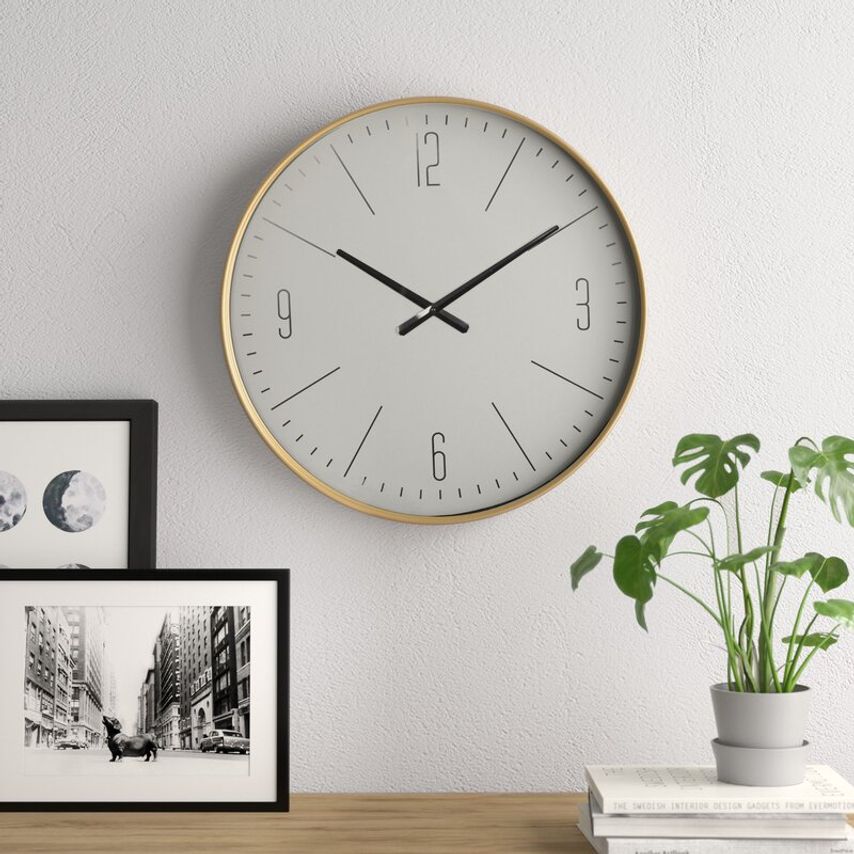 Gouden Wanddecoratie Elegant Ontwerp - Harmony Decoratie