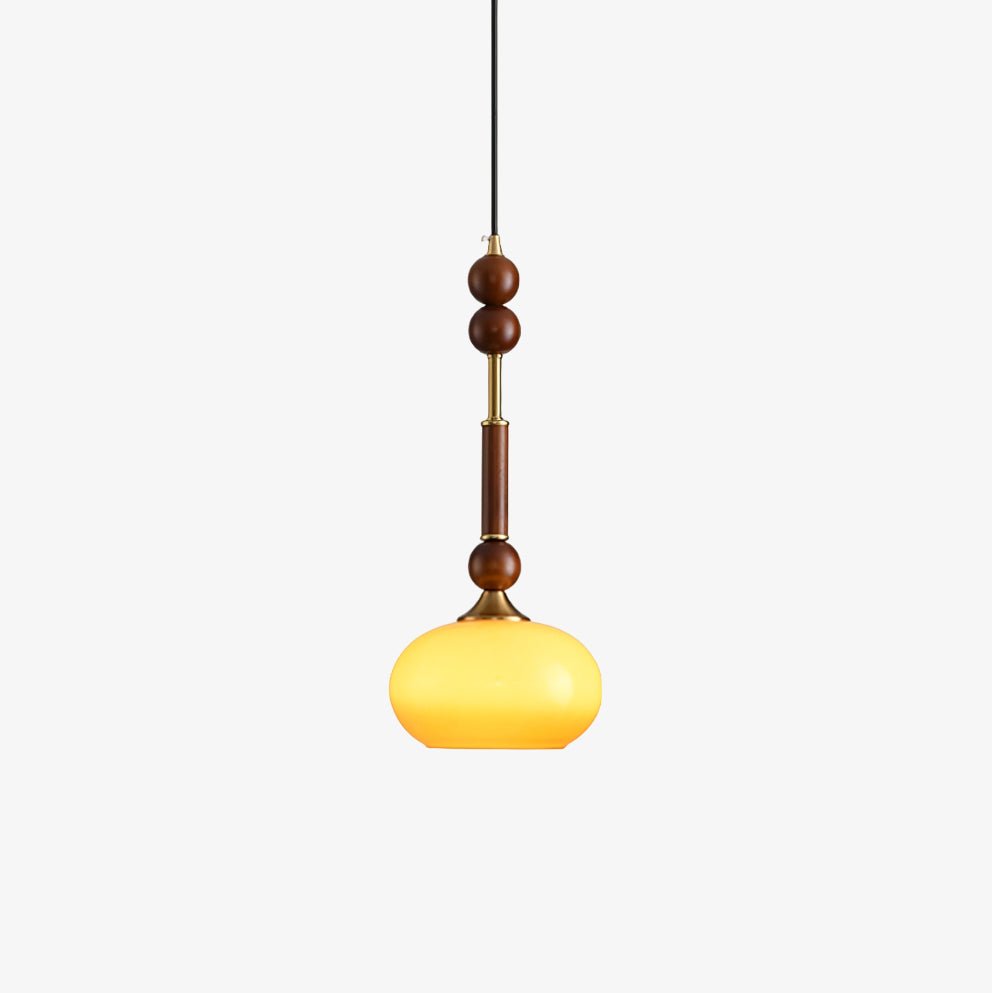 Houten Hanglamp met LED - Elegante Design Jérôme