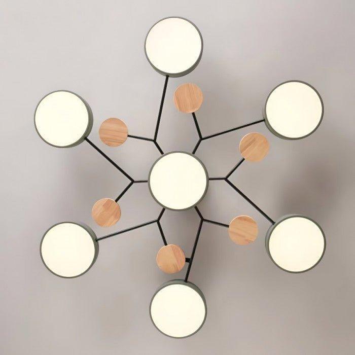 Houten LED Plafondlamp - Noémie Nordic Design