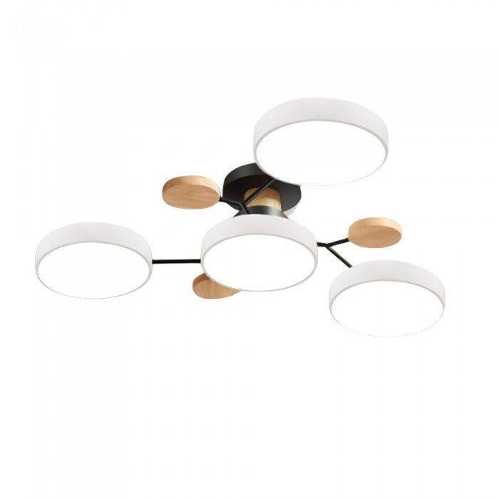 Houten LED Plafondlamp - Noémie Nordic Design