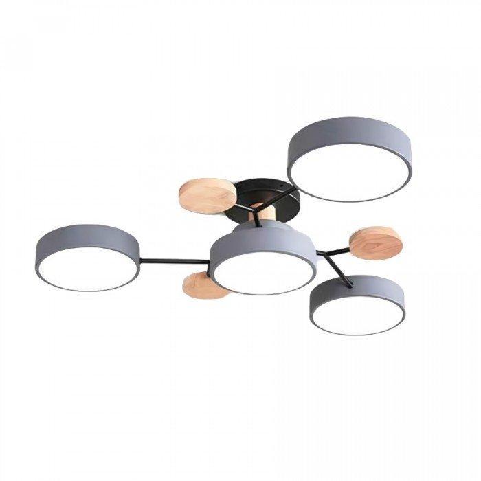 Houten LED Plafondlamp - Noémie Nordic Design