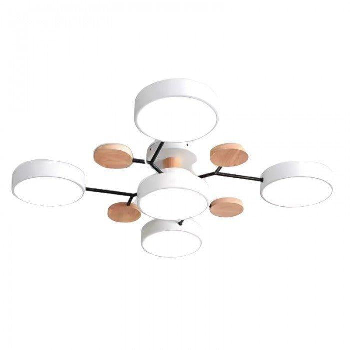 Houten LED Plafondlamp - Noémie Nordic Design
