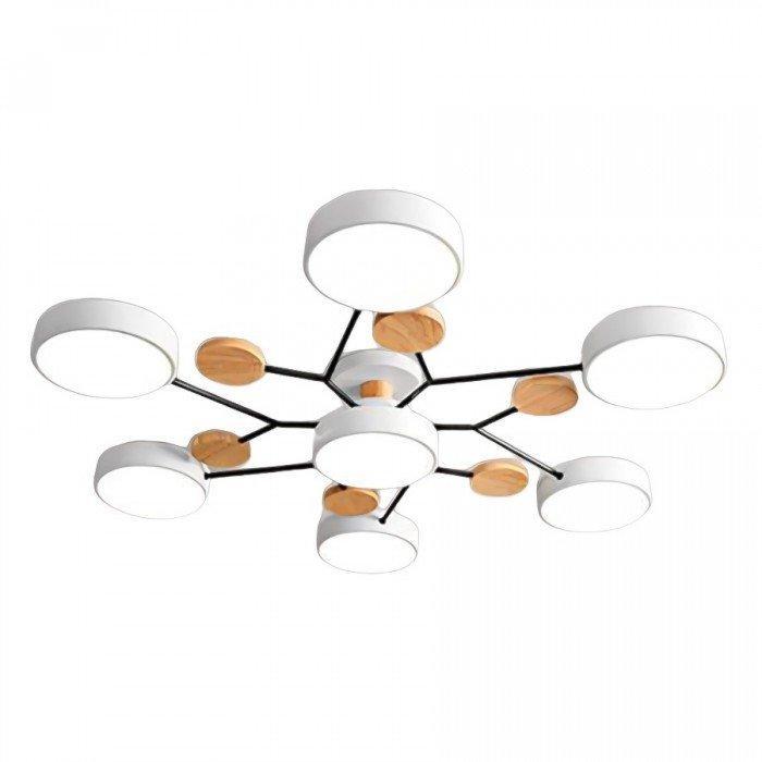 Houten LED Plafondlamp - Noémie Nordic Design