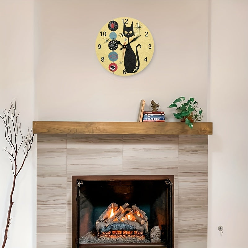 Houten Wandklok Stil Mechanisme - Cascade