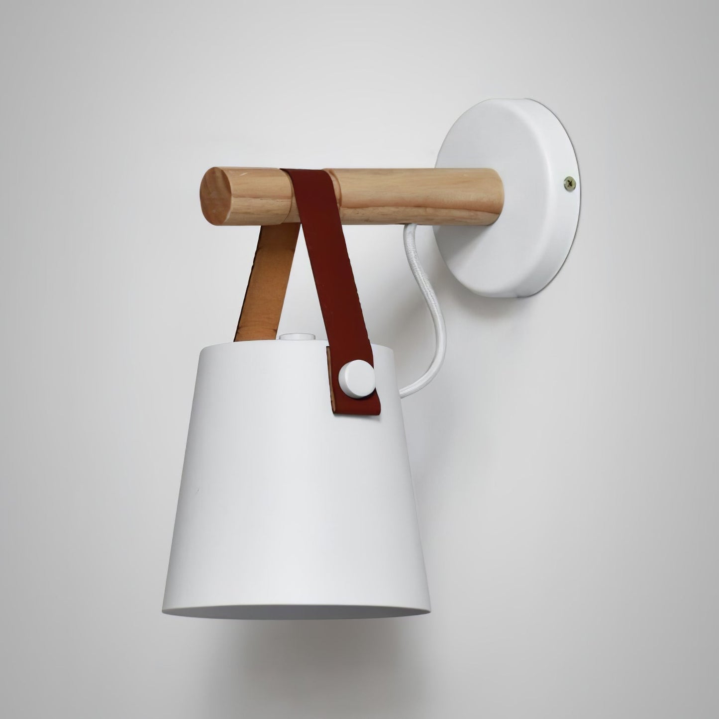Houten Wandlamp met LED - Scandinavische Nazzareno Design