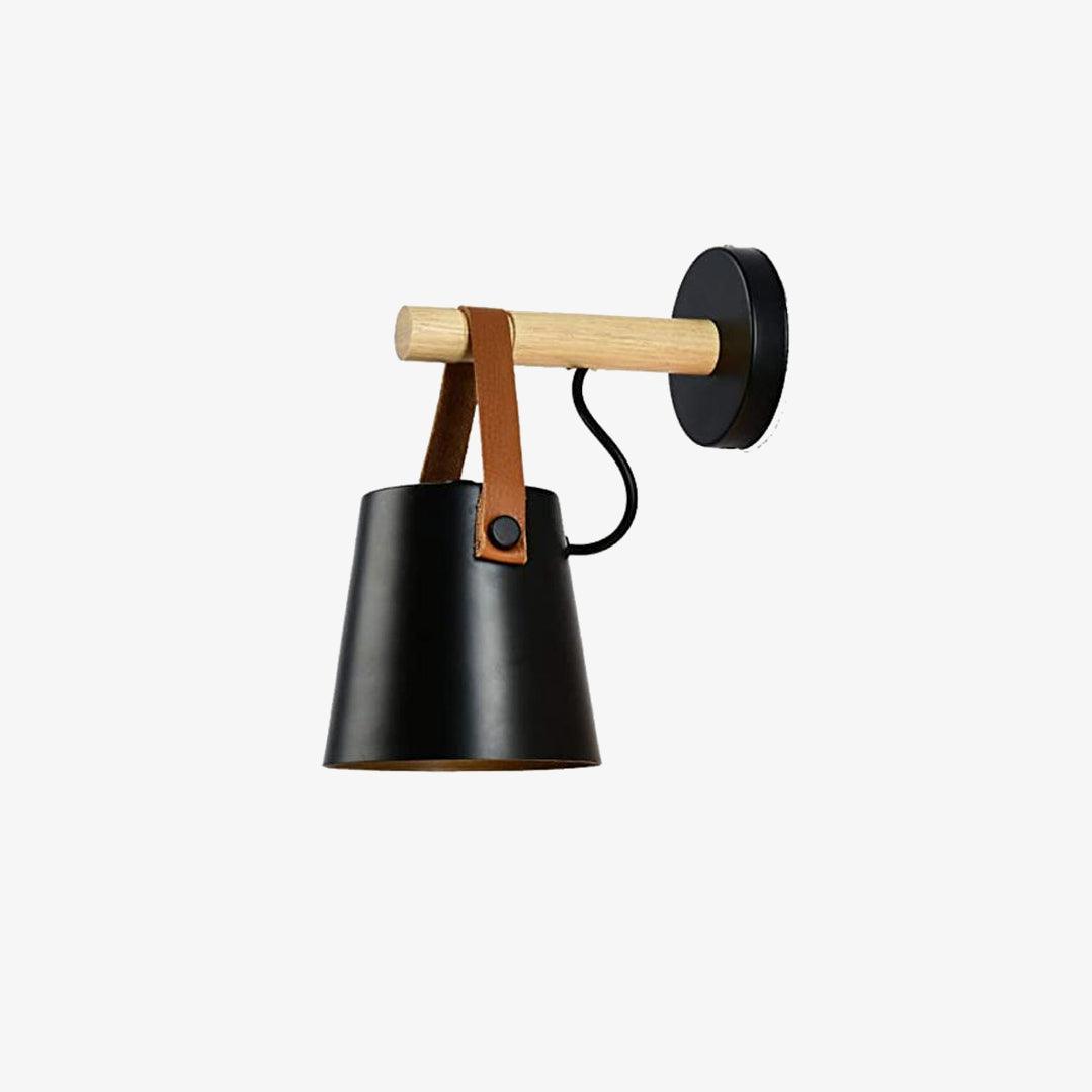 Houten Wandlamp met LED - Scandinavische Nazzareno Design