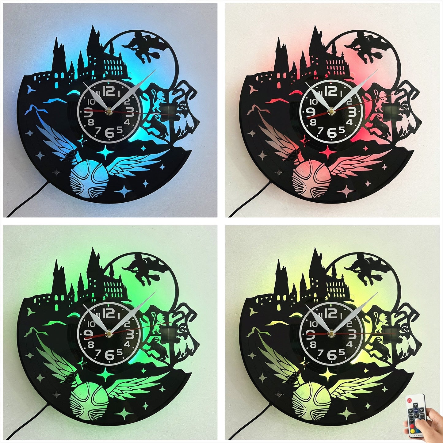 LED Wanddecoratie Stille - Uniek Vinyl Ontwerp Dapper