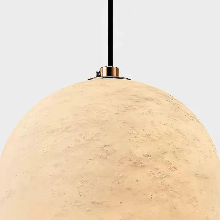 Marmeren Hanglamp met Albasten Bol - Jodie Verlichting