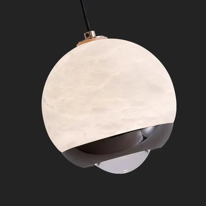Marmeren Hanglamp met Albasten Bol - Jodie Verlichting