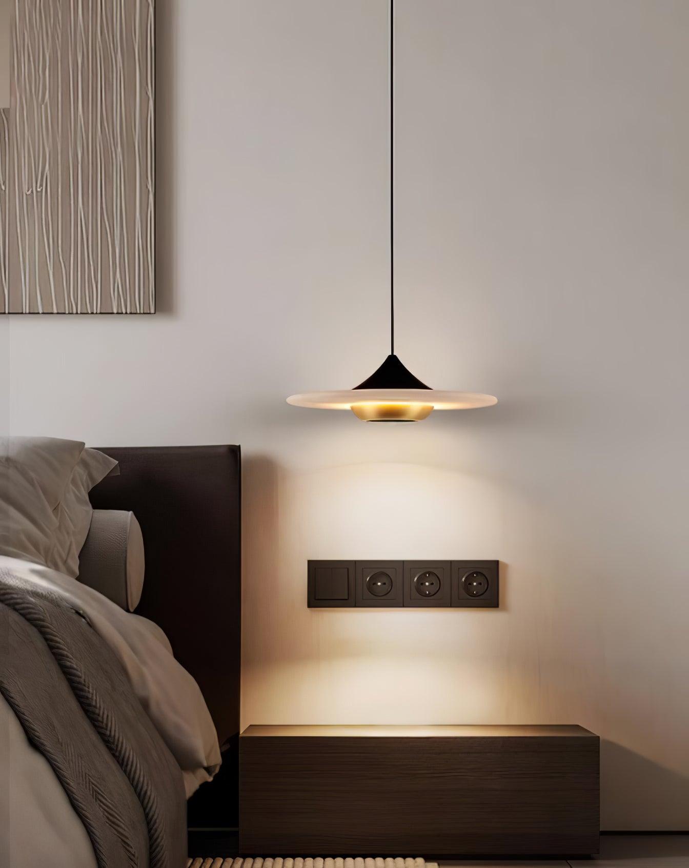 Marmeren Hanglamp met LED - Stijlvolle Verlichting Jelle