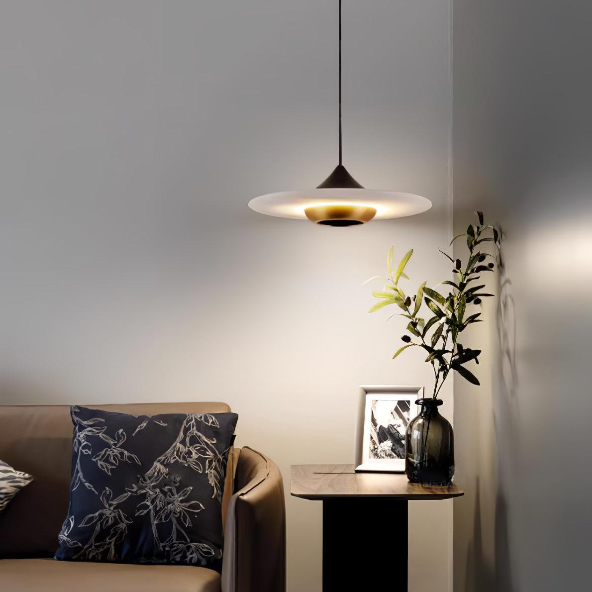 Marmeren Hanglamp met LED - Stijlvolle Verlichting Jelle