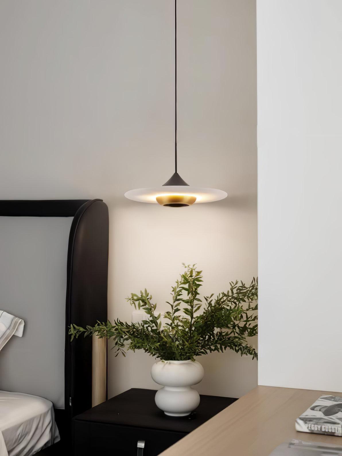 Marmeren Hanglamp met LED - Stijlvolle Verlichting Jelle