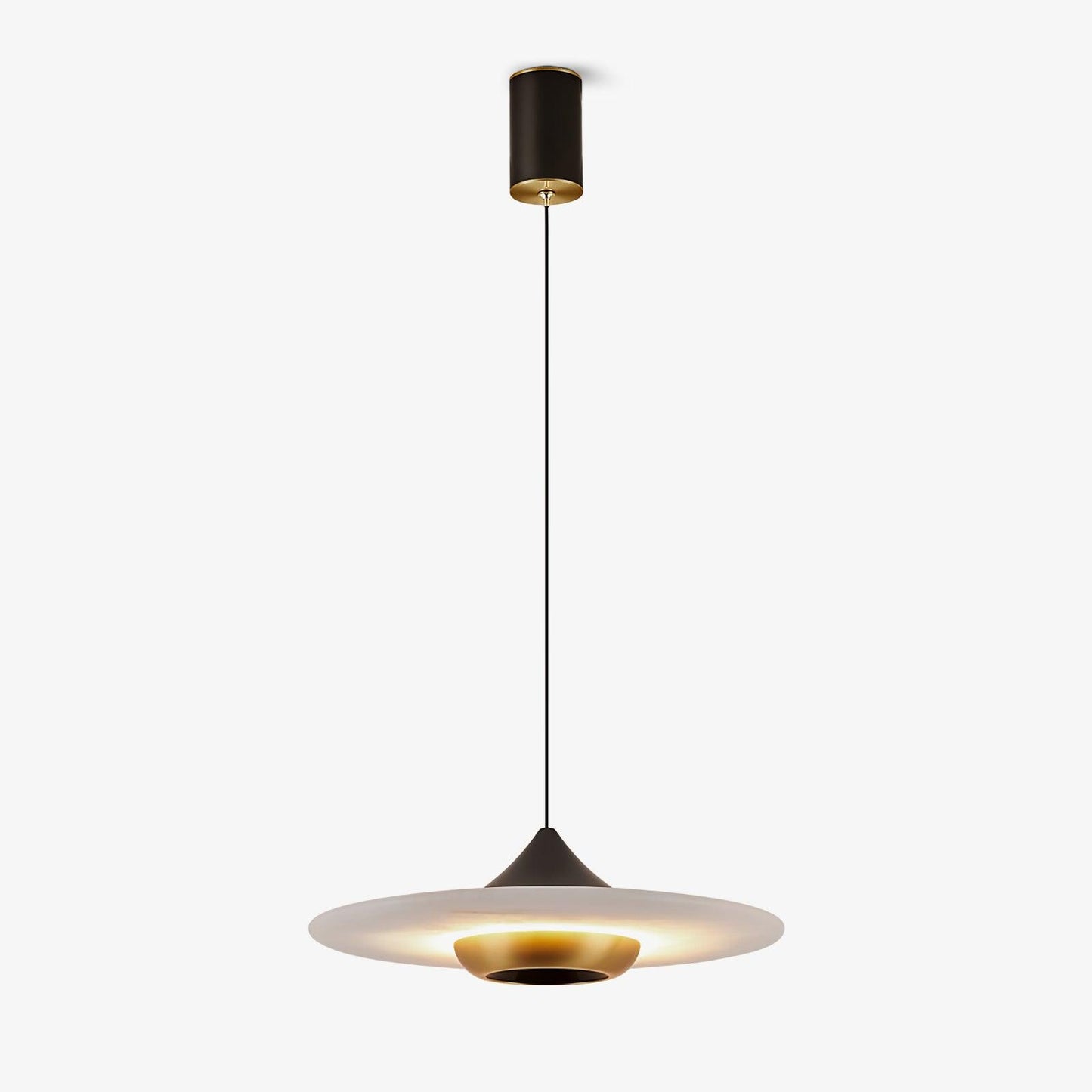 Marmeren Hanglamp met LED - Stijlvolle Verlichting Jelle