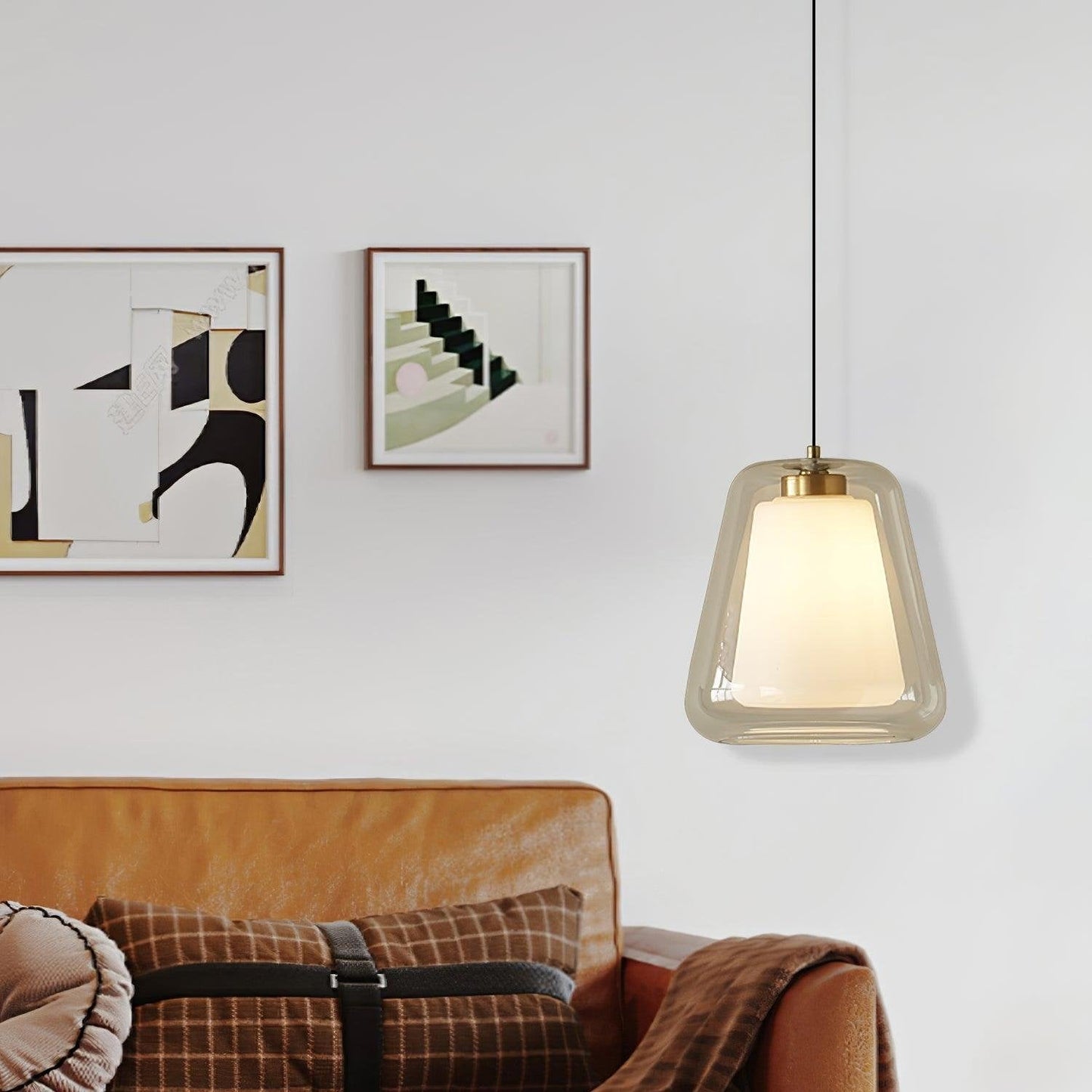 Moderne Glazen Hanglamp - Duurzaam Ontwerp Jeroen