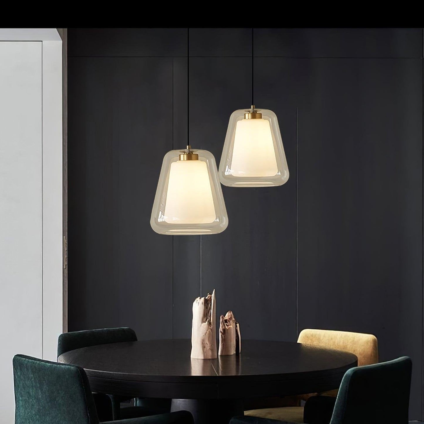 Moderne Glazen Hanglamp - Duurzaam Ontwerp Jeroen