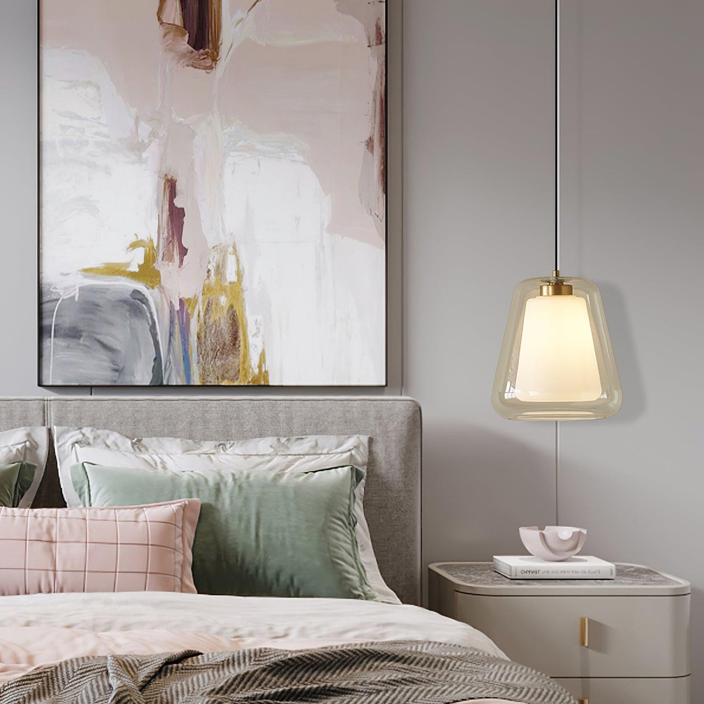 Moderne Glazen Hanglamp - Duurzaam Ontwerp Jeroen