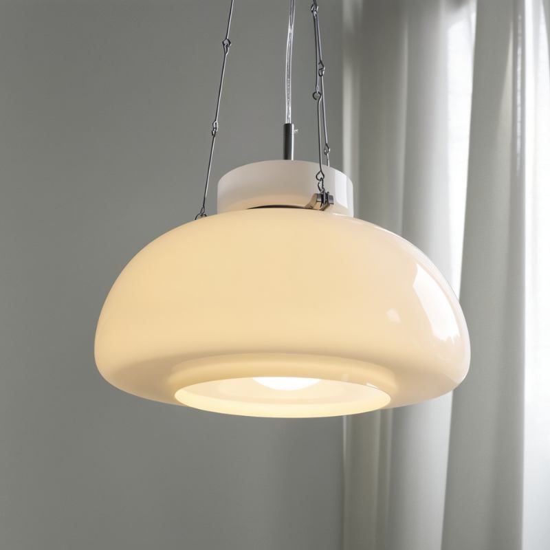 Moderne Glazen Hanglamp met LED - Ginevra Verlichting